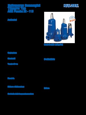 Vuilwaterpompen Sulzer Piranha S 21-2