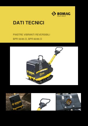 Omkeerbare Trilplaten Bomag BPR 55/65 D