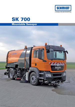 Veegwagens met dubbele werking Schmidt SK 700 dual