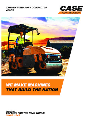 Tandemtrilwalsen Case 450DX