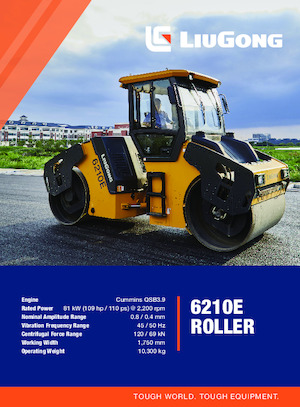 Tandemtrilwalsen Liugong 6210E