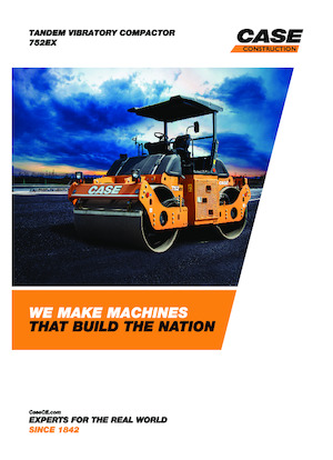 Tandemtrilwalsen Case 752EX