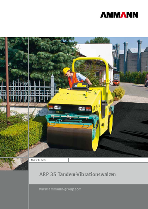Tandemtrilwalsen Ammann ARP 35