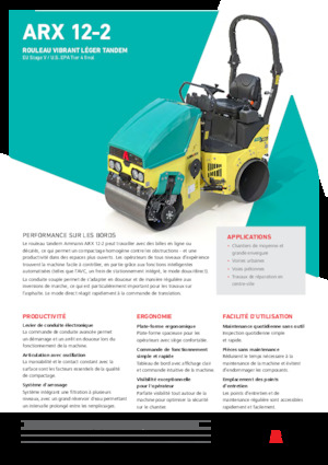 Tandemtrilwalsen Ammann ARX 12-2