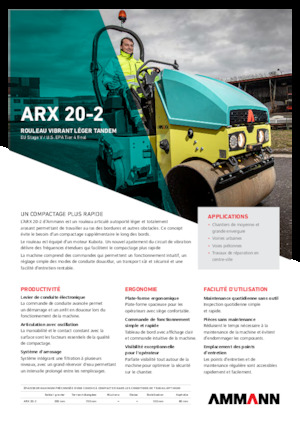Tandemtrilwalsen Ammann ARX 20-2
