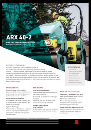 Tandemtrilwalsen Ammann ARX 40 -2