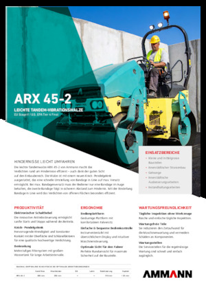 Tandemtrilwalsen Ammann ARX 45-2