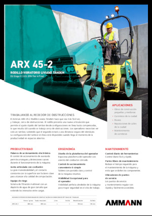Tandemtrilwalsen Ammann ARX 45-2