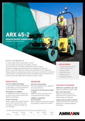 Tandemtrilwalsen Ammann ARX 45-2