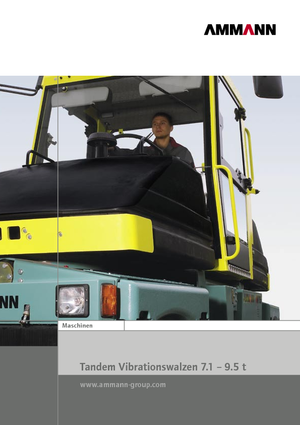 Tandemtrilwalsen Ammann AV 95 N