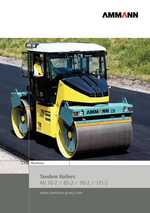 Tandemtrilwalsen Ammann AV 95-2