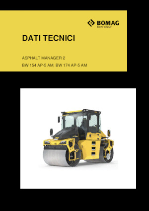 Tandemtrilwalsen Bomag BW 174 AP-5 AM