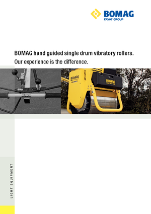 Tandemtrilwalsen Bomag BW 55 E