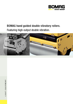 Tandemtrilwalsen Bomag BW 65 H E-Start