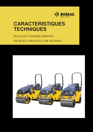 Tandemtrilwalsen Bomag BW 90 AD-5