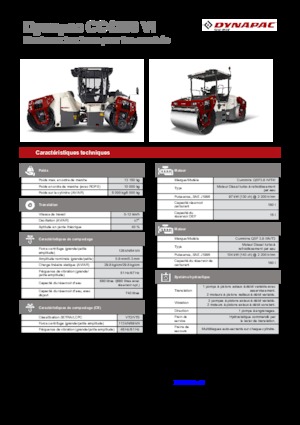 Tandemtrilwalsen Dynapac CC 4200 VI