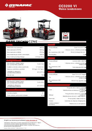 Tandemtrilwalsen Dynapac CC3200 VI