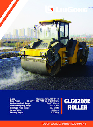 Tandemtrilwalsen Liugong CLG6208E