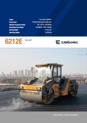 Tandemtrilwalsen Liugong 6212E 