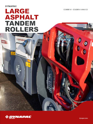 Tandemtrilwalsen Dynapac CO 6200 VI