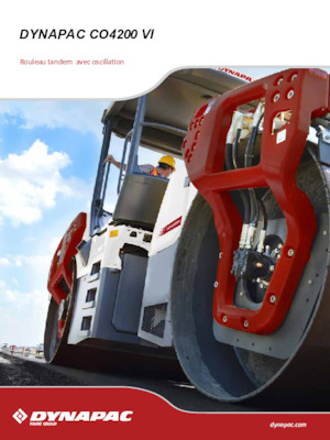 Tandemtrilwalsen Dynapac CO 6200 VI