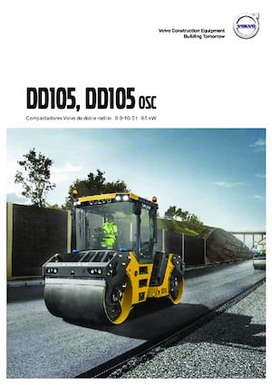 Tandemtrilwalsen Volvo DD105 