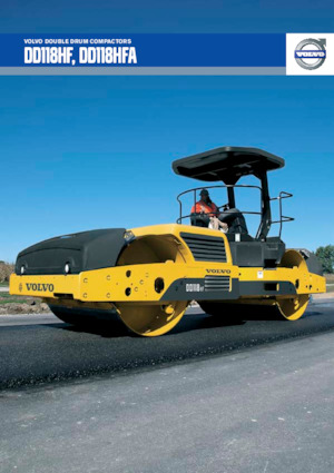 Tandemtrilwalsen Volvo DD118HF