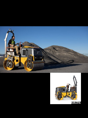 Tandemtrilwalsen Volvo DD25 Electric 