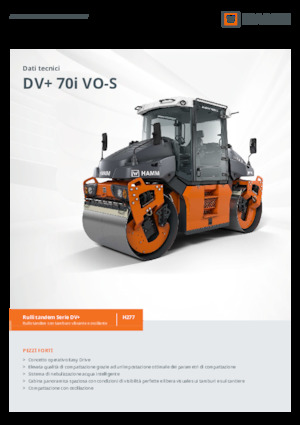 Tandemtrilwalsen Hamm DV+ 70i VO-S
