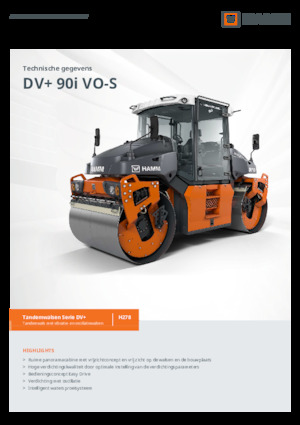 Tandemtrilwalsen Hamm DV+ 90i VO-S