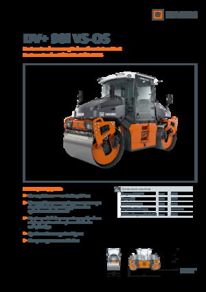 Tandemtrilwalsen Hamm DV+ 90i VS-OS