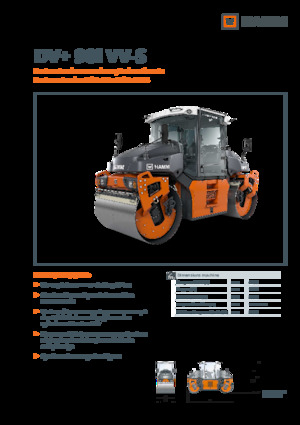 Tandemtrilwalsen Hamm DV+ 90i VV-S
