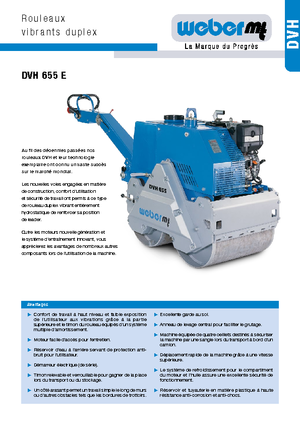 Tandemtrilwalsen weber mt DVH 655 E