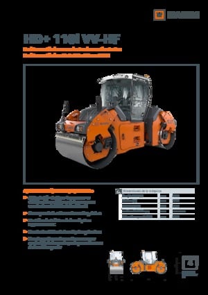 Tandemtrilwalsen Hamm HD+ 110i VV-HF