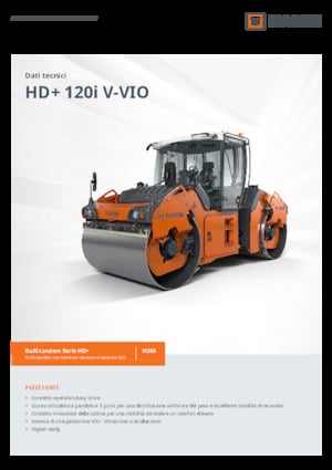 Tandemtrilwalsen Hamm HD+ 120i V-VIO