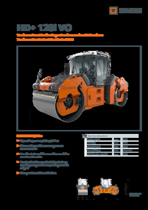 Tandemtrilwalsen Hamm HD+ 120i VO
