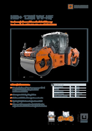 Tandemtrilwalsen Hamm HD+ 120i VV-HF