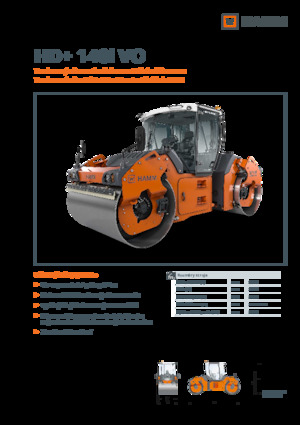 Tandemtrilwalsen Hamm HD+ 140i VO