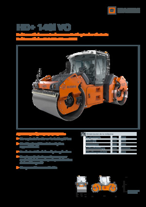 Tandemtrilwalsen Hamm HD+ 140i VO