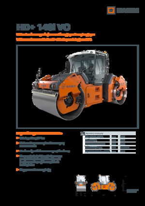 Tandemtrilwalsen Hamm HD+ 140i VO