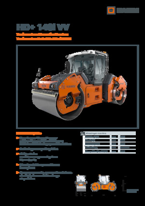 Tandemtrilwalsen Hamm HD+ 140i VV