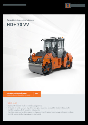 Tandemtrilwalsen Hamm HD+ 70 VV