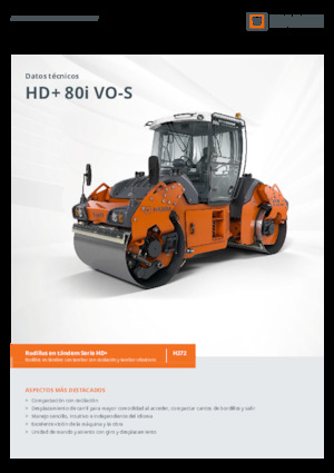 Tandemtrilwalsen Hamm HD+ 80i VO-S