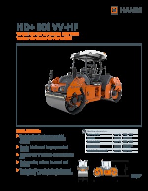Tandemtrilwalsen Hamm HD+ 80i VV-HF