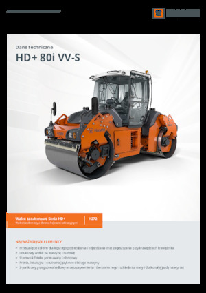 Tandemtrilwalsen Hamm HD+ 80i VV-S
