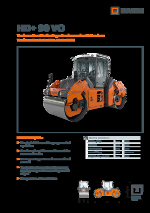Tandemtrilwalsen Hamm HD+ 90 VO