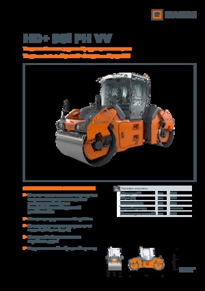 Tandemtrilwalsen Hamm HD+ 90i PH VV