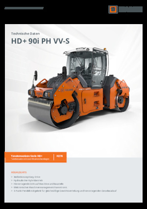 Tandemtrilwalsen Hamm HD+ 90i PH VV-S