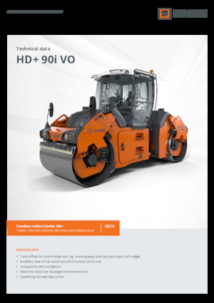 Tandemtrilwalsen Hamm HD+ 90i VO