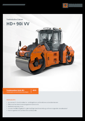 Tandemtrilwalsen Hamm HD+ 90i VV